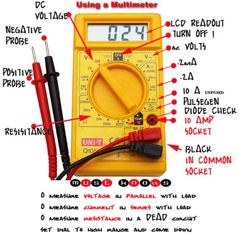 volt meter tester guide